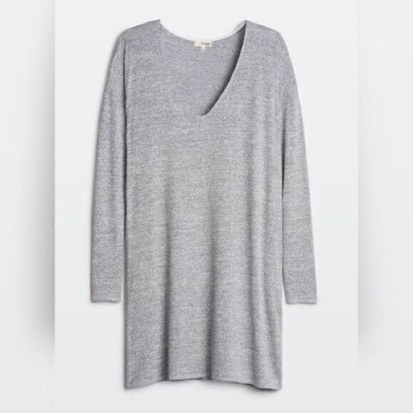 Aritzia Wilfred Free‎ Oversized Gail Gray Sweater Dress- Women's Size XXS - Picture 1 of 12